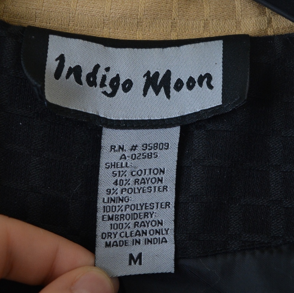 Indigo Moon Patchwork Jacket - Picture 8 of 8